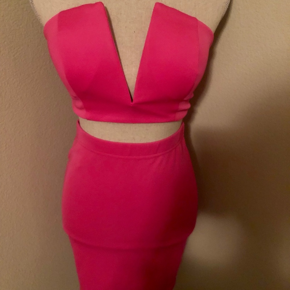 Toni Hot pink two piece